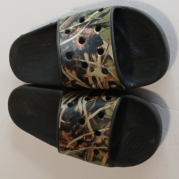 Crocs Slides Iconic Comfort..M-8/W-10 - Picture 3 of 4